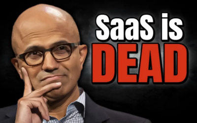 Satya Nadella : SaaS is Dead